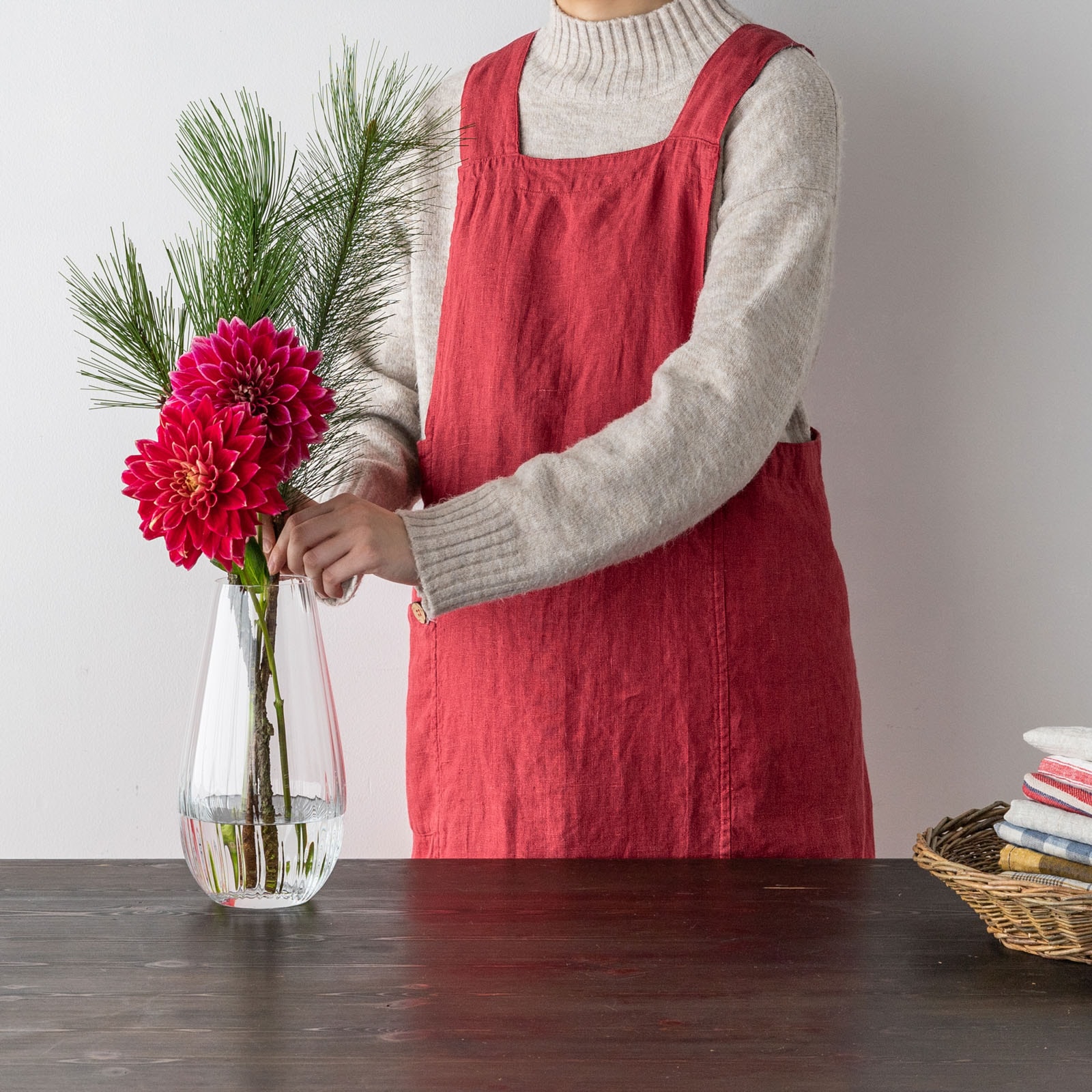 フルエプロン アニタ _ ルージュガランス