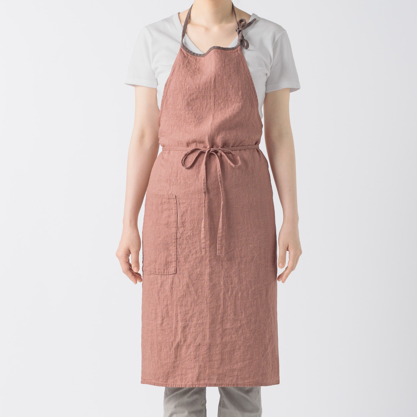フルエプロン ミラ _ オールドローズ