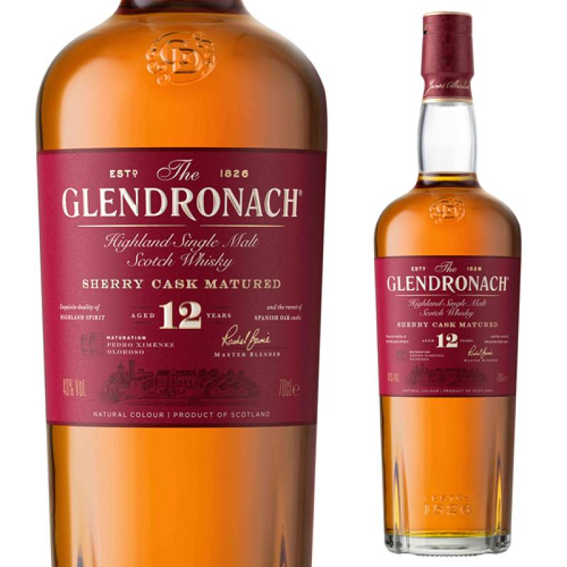グレンドロナック 12年 700ml 43度 シェリー樽 ハイランド シングル