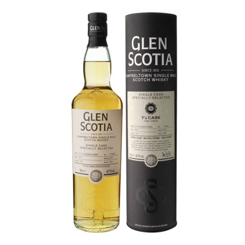 送料無料 グレンスコシア シングルカスク 7年 2015 1stフィルバーボン