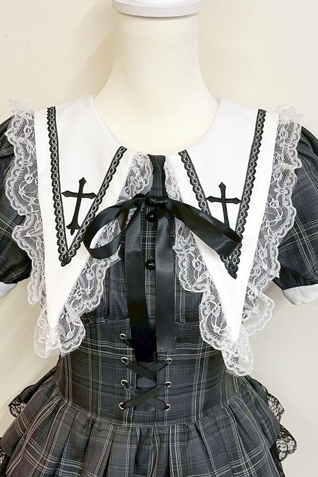 MA*RS】【2点SET】クロス刺繍3段フリルセットアップ