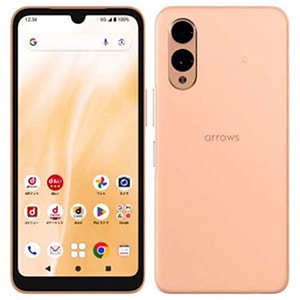 arrows We2 F-52E [ライトオレンジ] docomo SIMロック解除済 新品 白
