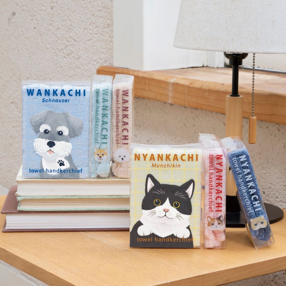 にゃんかち｜ハンカチタオル