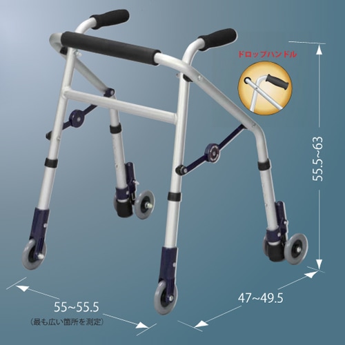 歩行器 歩行器 歩行車 歩行補助 介護用 XS-148E 通販（商品番号：23-xs