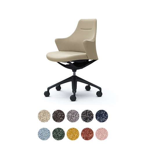 オカムラ ライブス ワークチェア ローバック 5本脚 CD53MR-FXW（商品