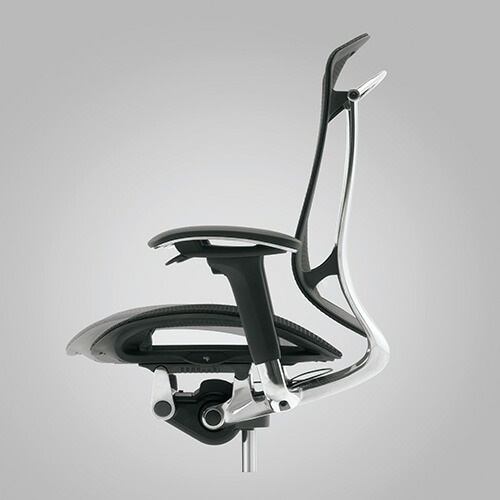 コンテッサ セコンダ オカムラ 固定肘 座クッション CC43BS（商品番号