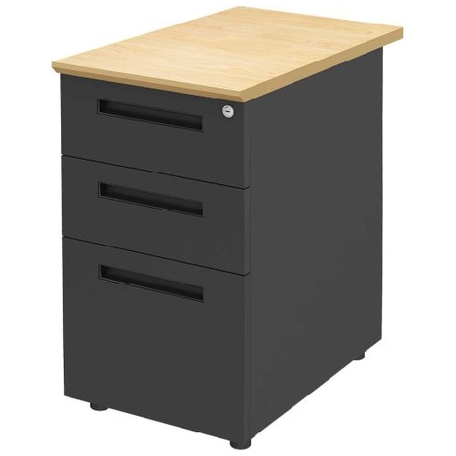 脇机 3段 幅400×奥行700×高さ720mm サイドデスク サイドワゴン NBD