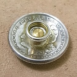 レザークラフト金具のジャンパーホック足長 / 大 / ＃7050 / 三点