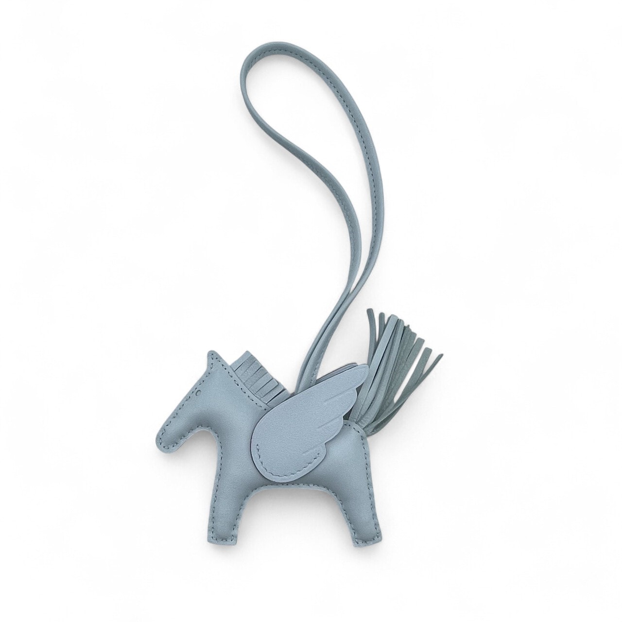 エルメス ペガサスチャーム PM ブルーブリュム W刻印 - ブランド品専門