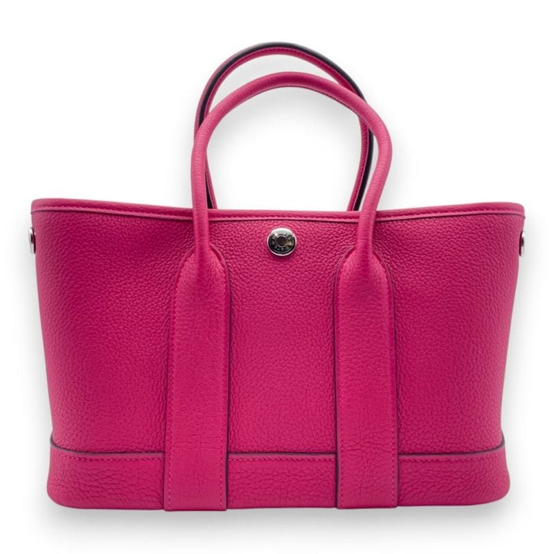 エルメス ガーデンパーティーTPM ゴールド ネゴンダ シルバー金具 W