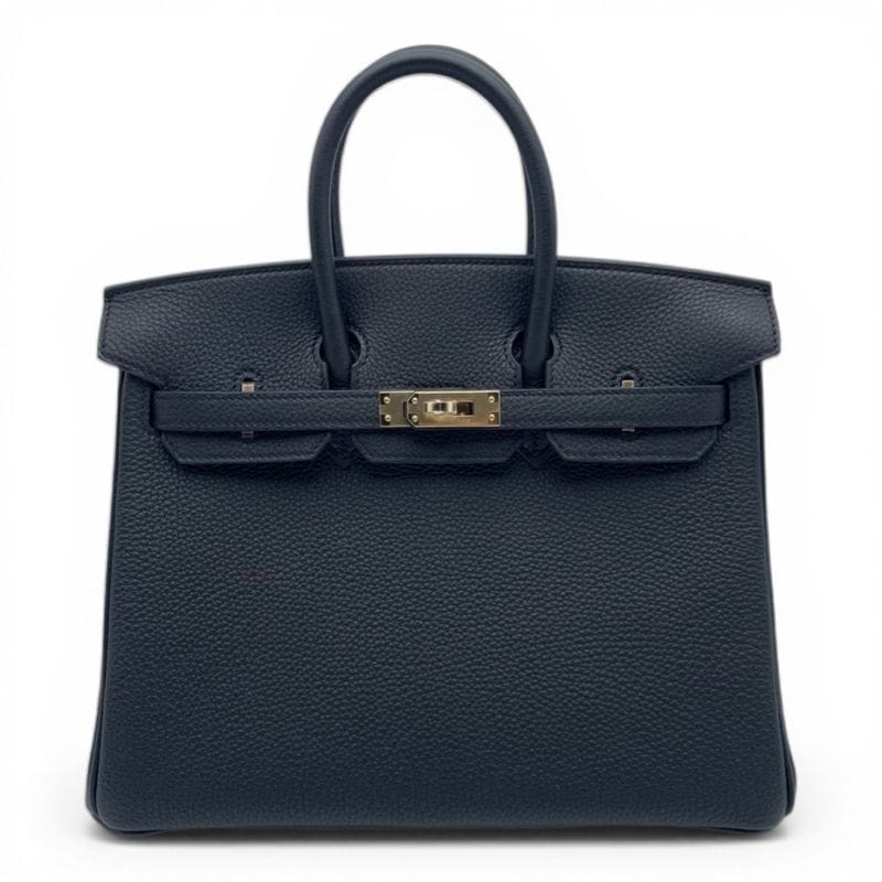 エルメス バーキン 25 ローズアザレ スイフト シルバー金具 K刻印