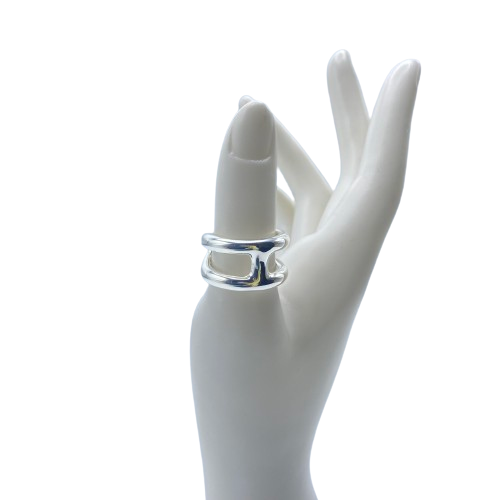 エルメス オスモズ リング GM 56 シルバー 新品 - ブランド品専門店