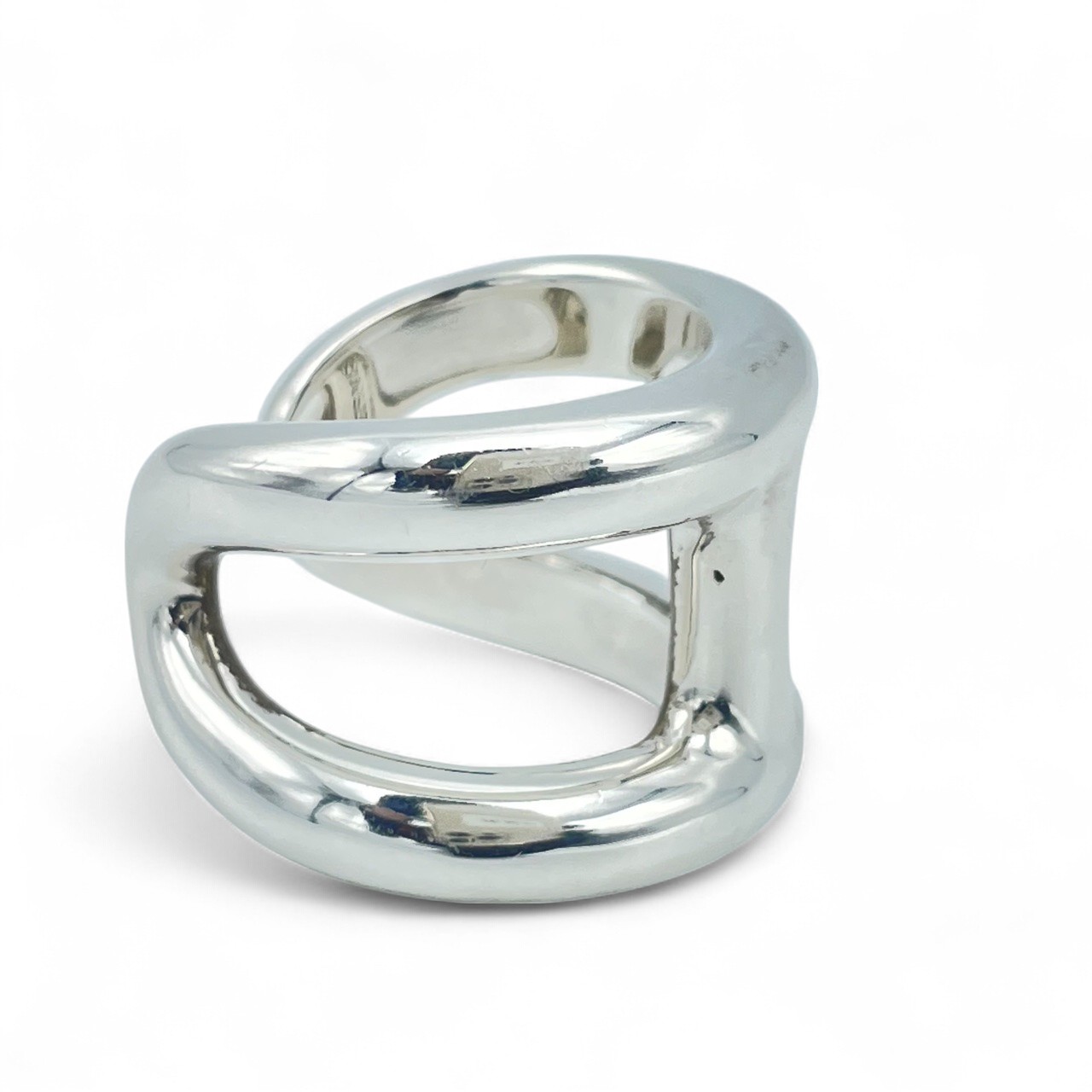 エルメス オスモズ リング H102536B GM 49 シルバー925 9号 - ブランド