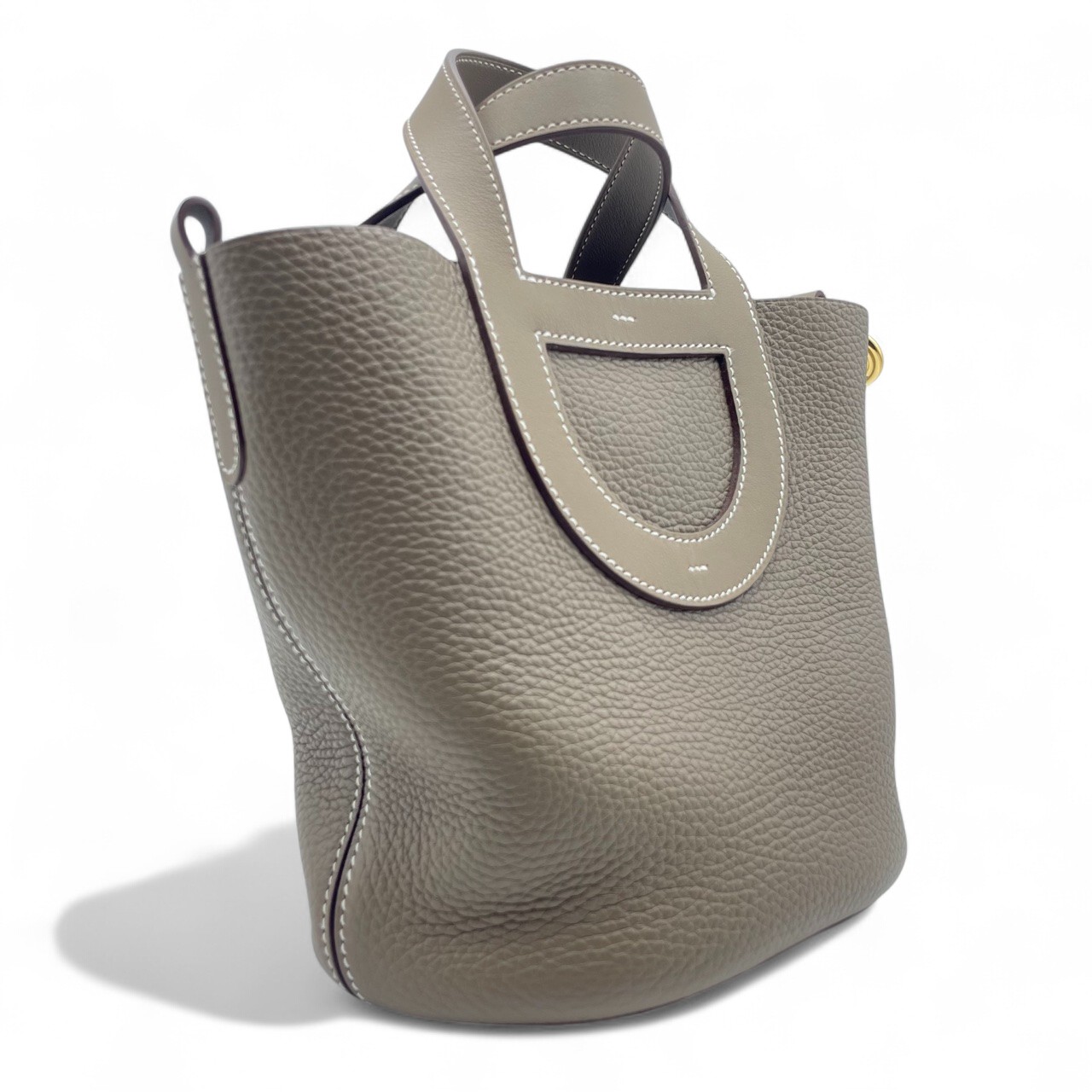 エルメス インザループ PM エトゥープ トリヨンクレマンス ゴールド