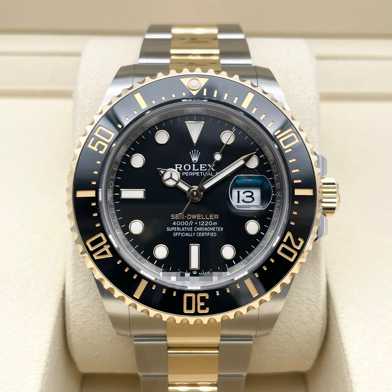 保証書日付2025年12月】ロレックス シードゥエラー 126603 ブラック