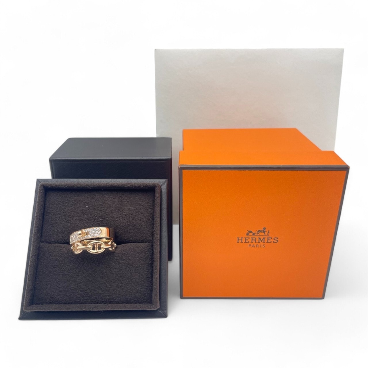 エルメス アルミンリング 53 ピンクゴールド - ブランド品専門店