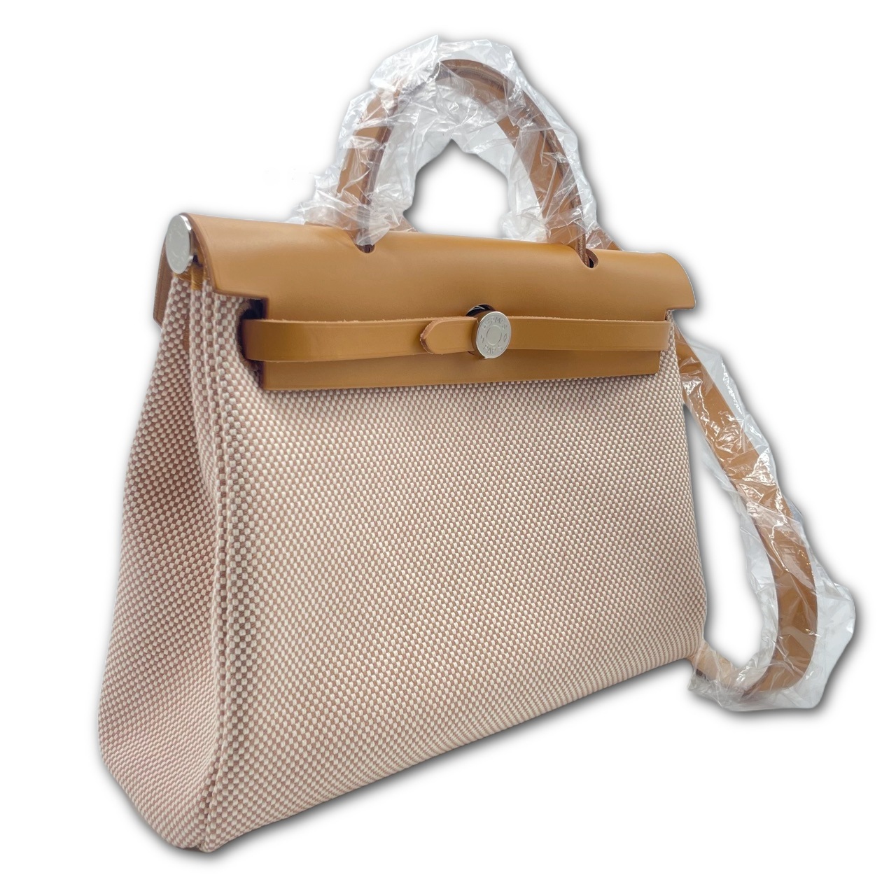 エルメス エールバッグ 31 ナチュラルサブレ トワルGM/ヴァッシュ