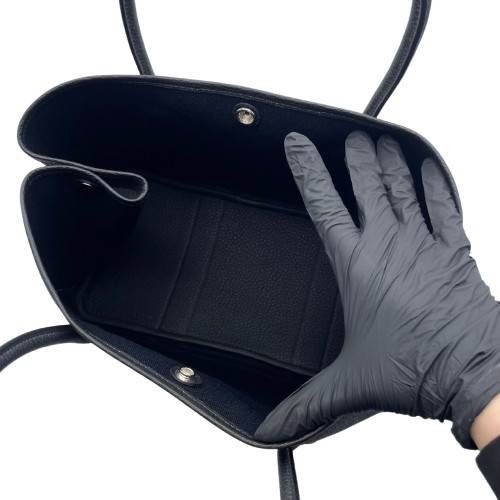 エルメス ガーデンパーティー PM ノワール トワルアッシュ/ネゴンダ