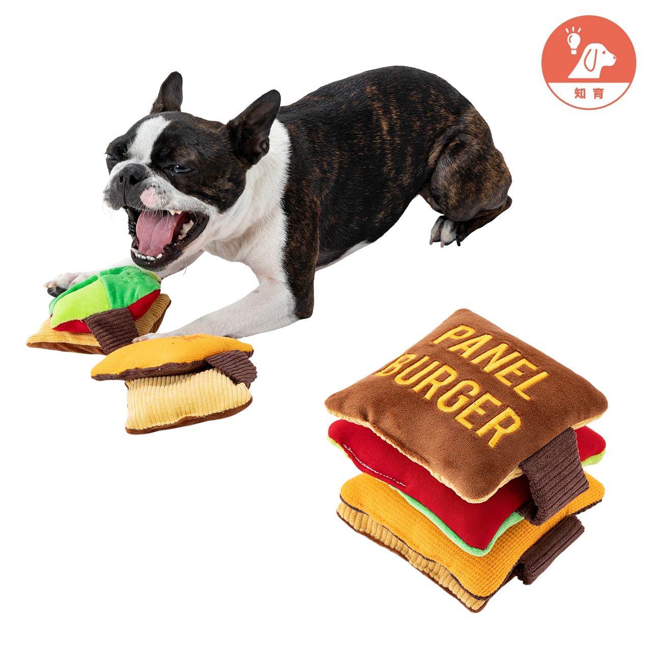 PANEL BURGER | TOY | 犬服 MANDARINE BROTHERS マンダリンブラザーズ公式