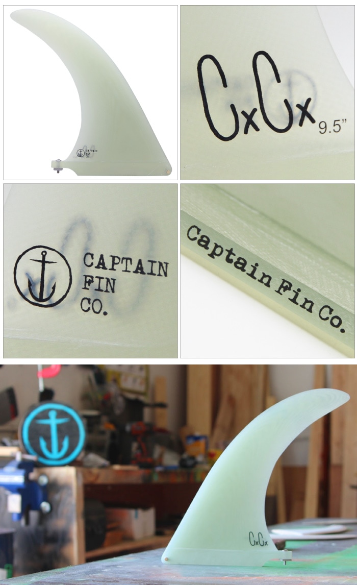 ロングボード用フィン CAPTAIN FIN CO. CHRIS CHRISTENSON TRACKER 9.5