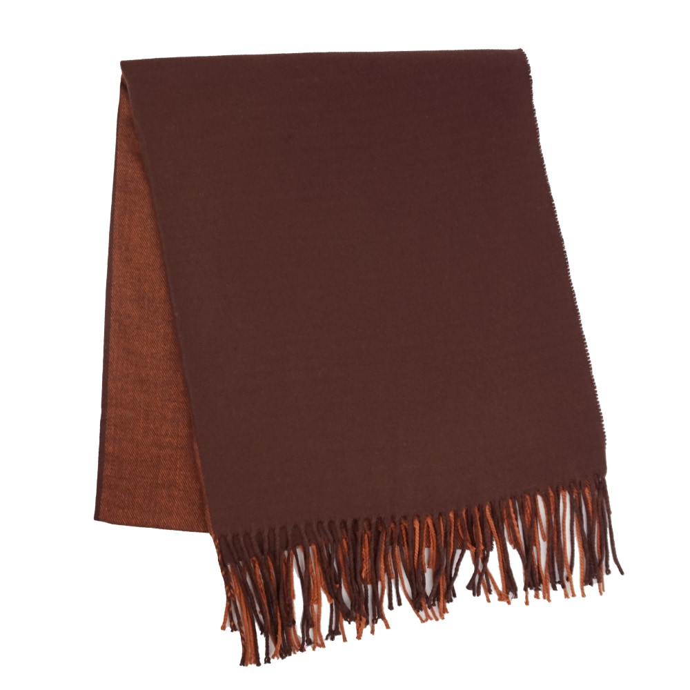 在庫限り】カシミヤタッチアクリル大判ストール[無地] 70cm×200cm