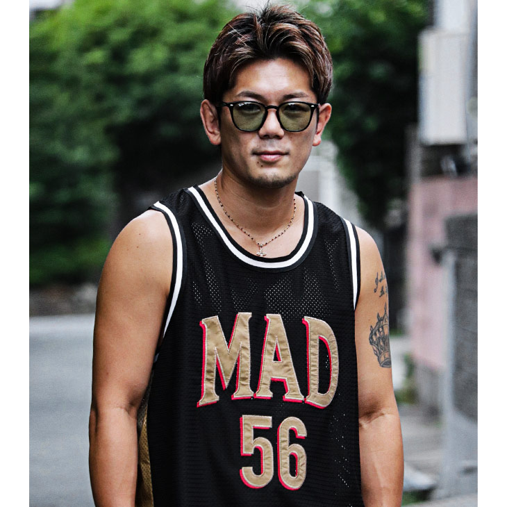 MADBULL バスケTanktop トップス｜皇治プロデュースブランドMADBRO