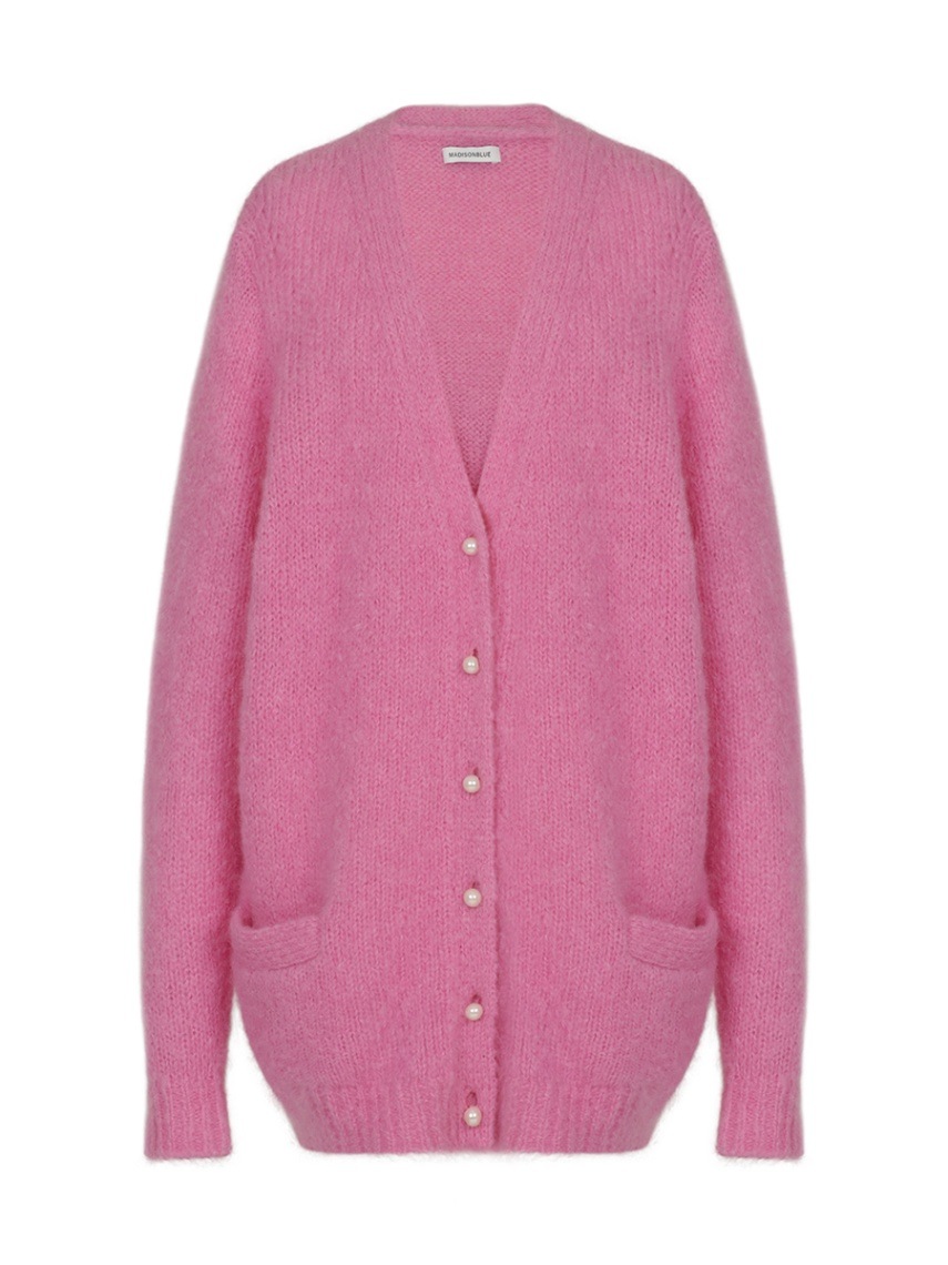 LOOSE BIG V CD MOHAIR | UNISEX | MADISONBLUE