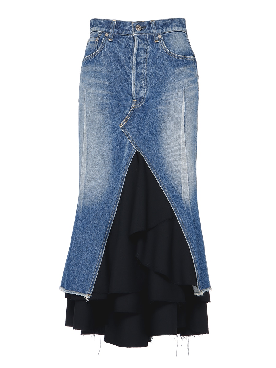 N♡ 取り置きDiante REMAKE DENIM SKIRT Remake denim skirt | DIANTÉ