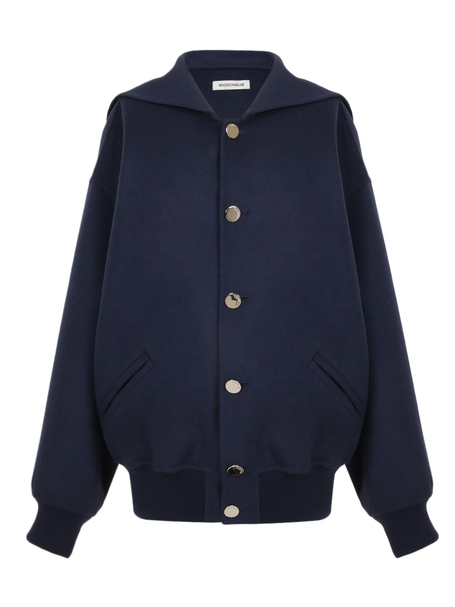 超美品】MADISONBLUE ネイビースタジャン 超美品】MADISONBLUE