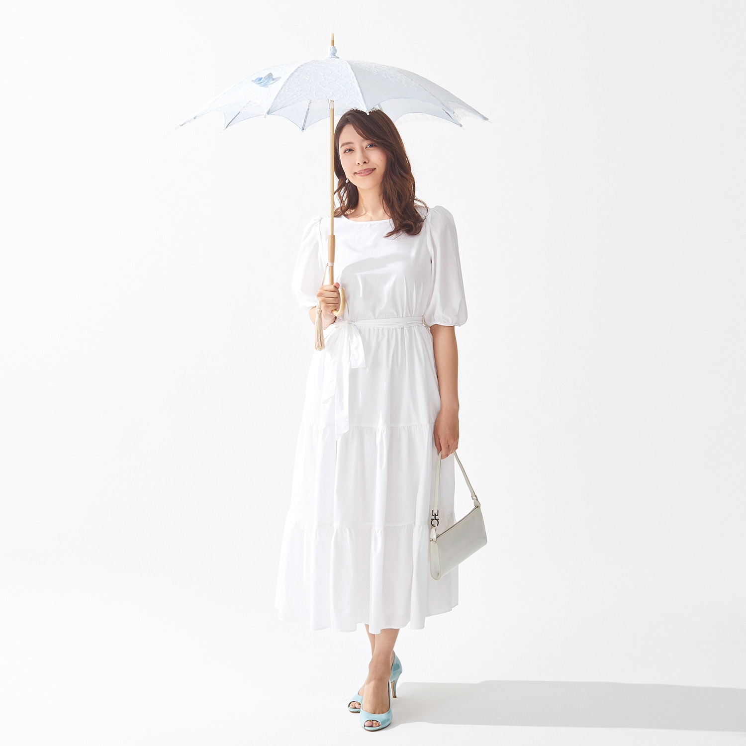 完売・販売終了】【レディース日傘】レース-エトワ-エアリーブルー