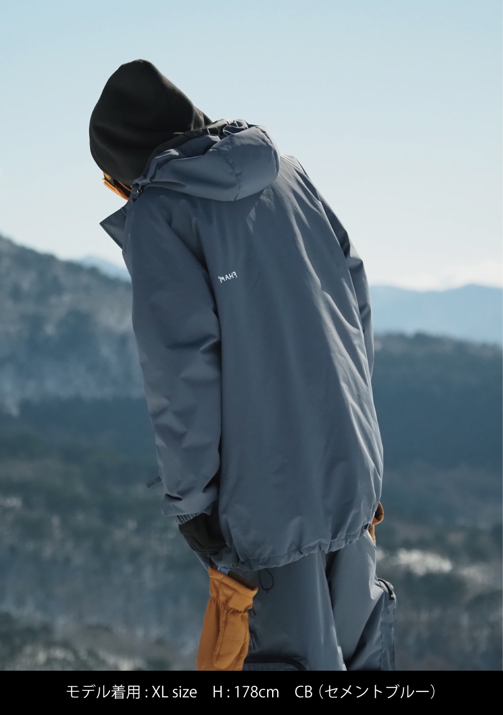 MAHF マーフ スノーボード ナイロンパーカー プルオーバー MAHF マーフ