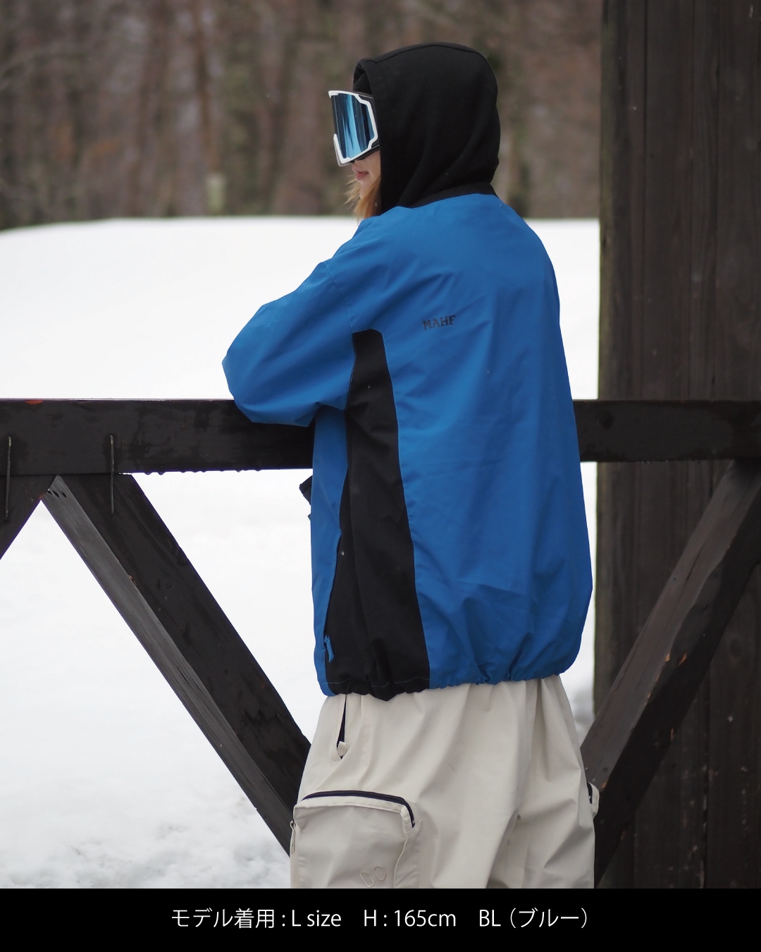 V NECK PULLOVER JACKET | ライトアウターウェア/LIGHTOUTERWEAR