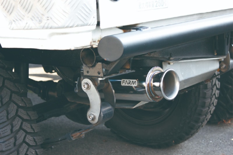 FARM マフラー エキゾーストシステム MUDSTAR JA22・JA12・JB32用