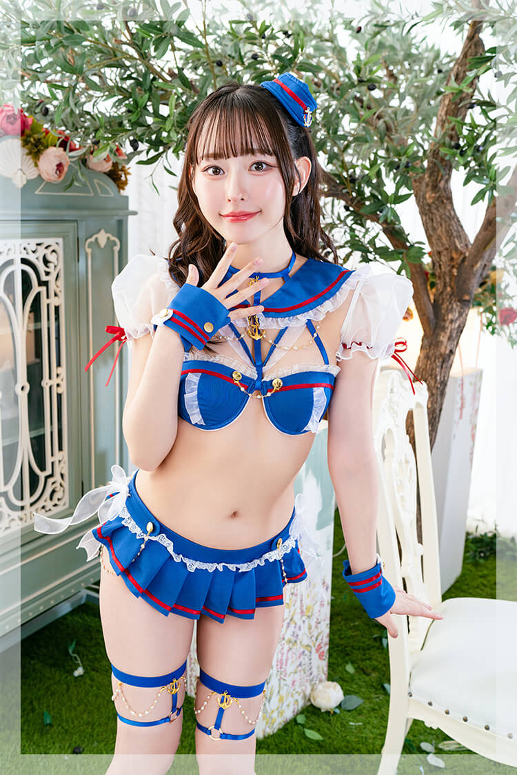 即日発送】マリンセーラーラディアントビキニ《レディース水着6点