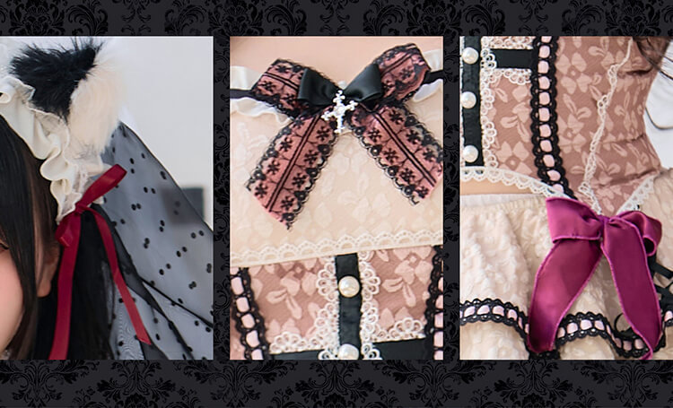 即日発送】【札幌コレクション着用】【Mumei着用】アンティークレース