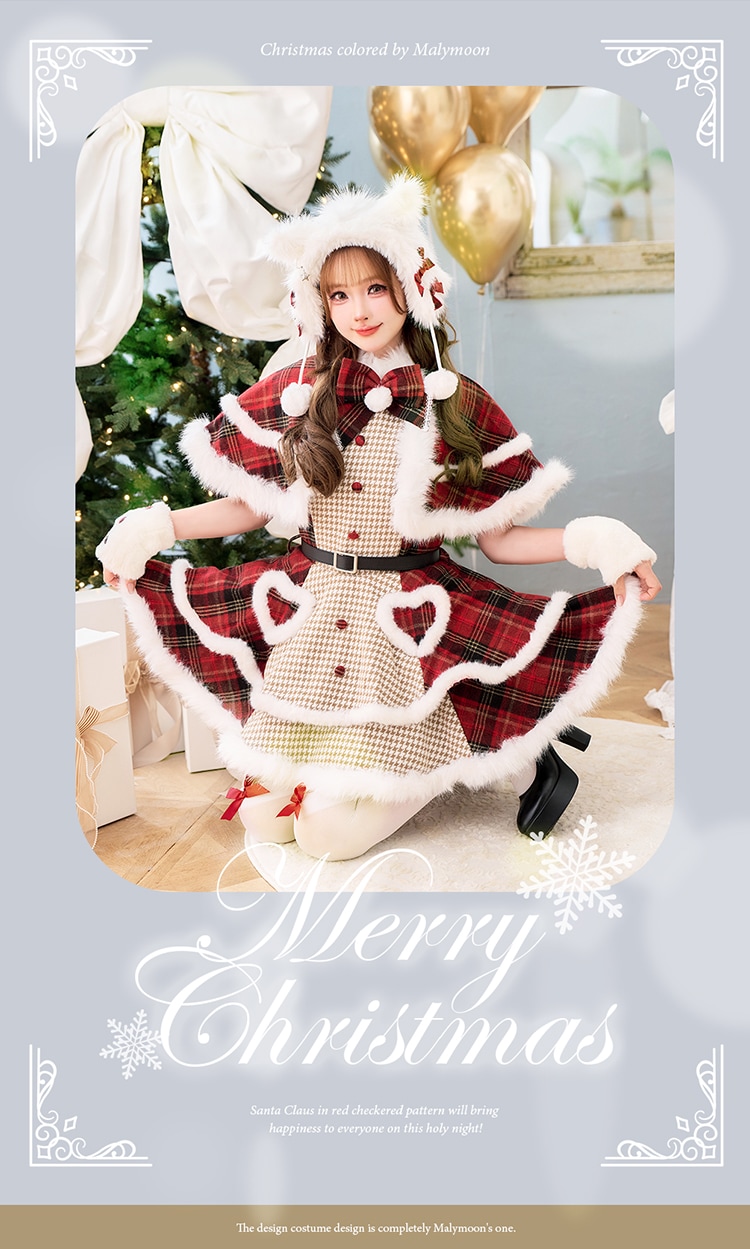 1～3営業日で発送】ノエルクラシック千鳥キャットサンタ《クリスマス