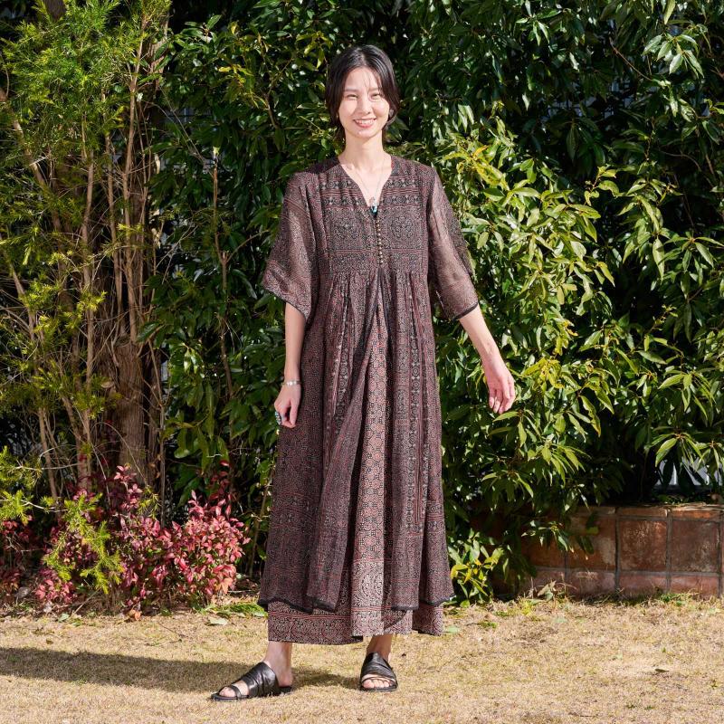 ボイルアジャラクワンピース｜マライカ公式通販