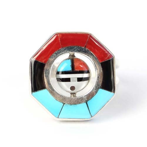 18号 ドンデワ スピナーサンフェイス リング ｜マライカ公式通販