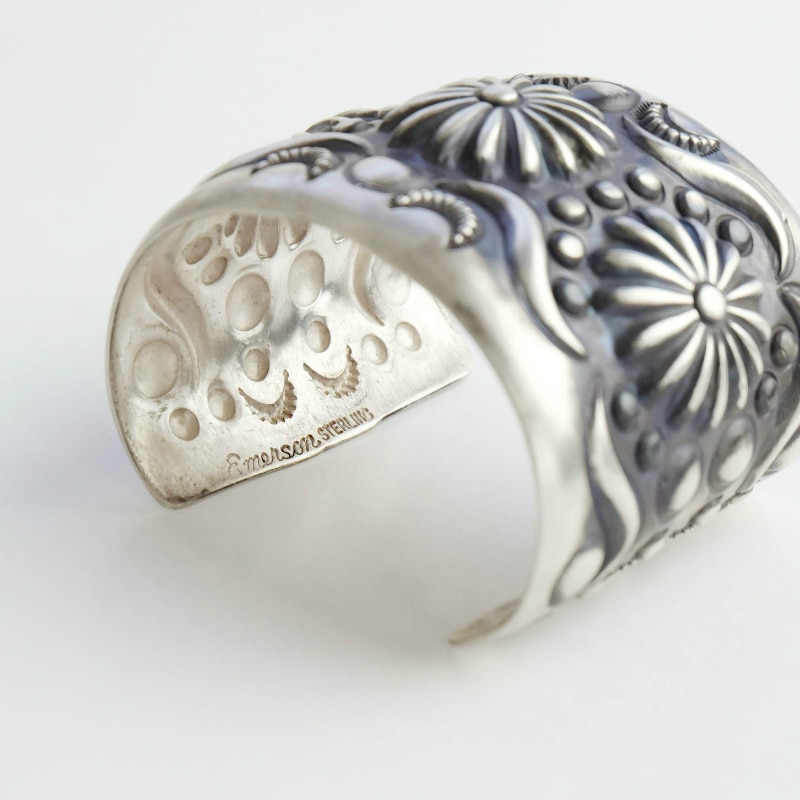 138mm エマーソンビル スタンプワーク ケトーバングル ボウガード