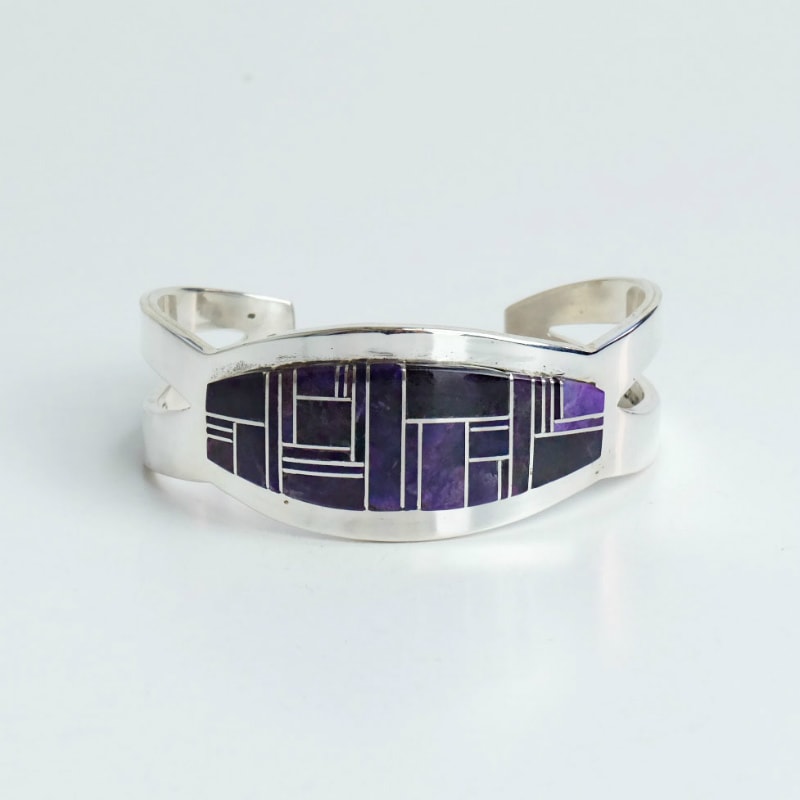 133mm エドワード＆パトリシアビセンティ インレイ バングル｜マライカ