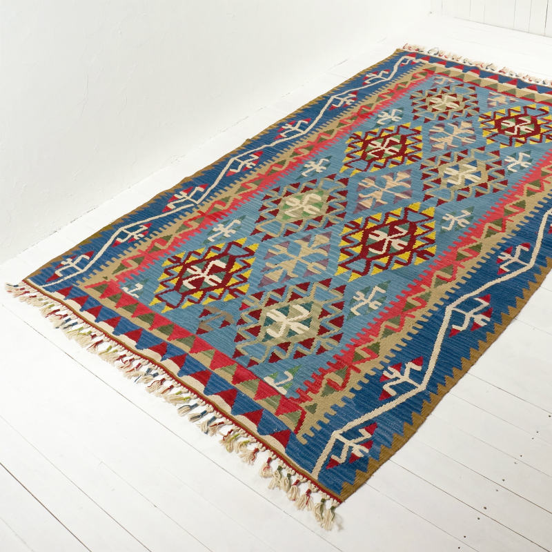 トルコ カイセリキリム 145cm×230cm ラグ・マット｜マライカ公式通販