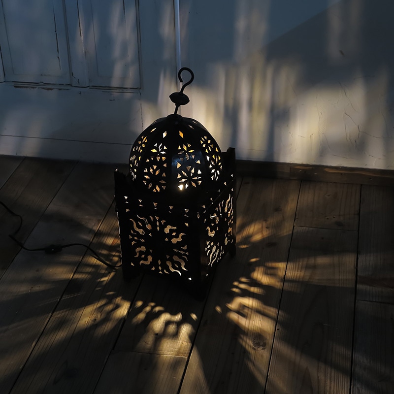 モロッコアイアンランプ C｜マライカ公式通販