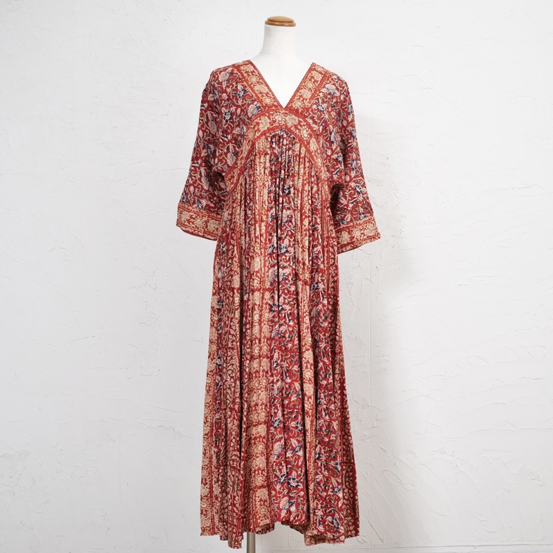 レーヨンカラムカリワンピース｜マライカ公式通販