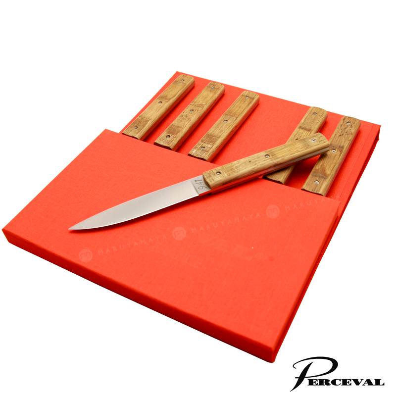 テーブルナイフ「9.47」6本セット（ワイン樽）ペルスヴァル Perceval