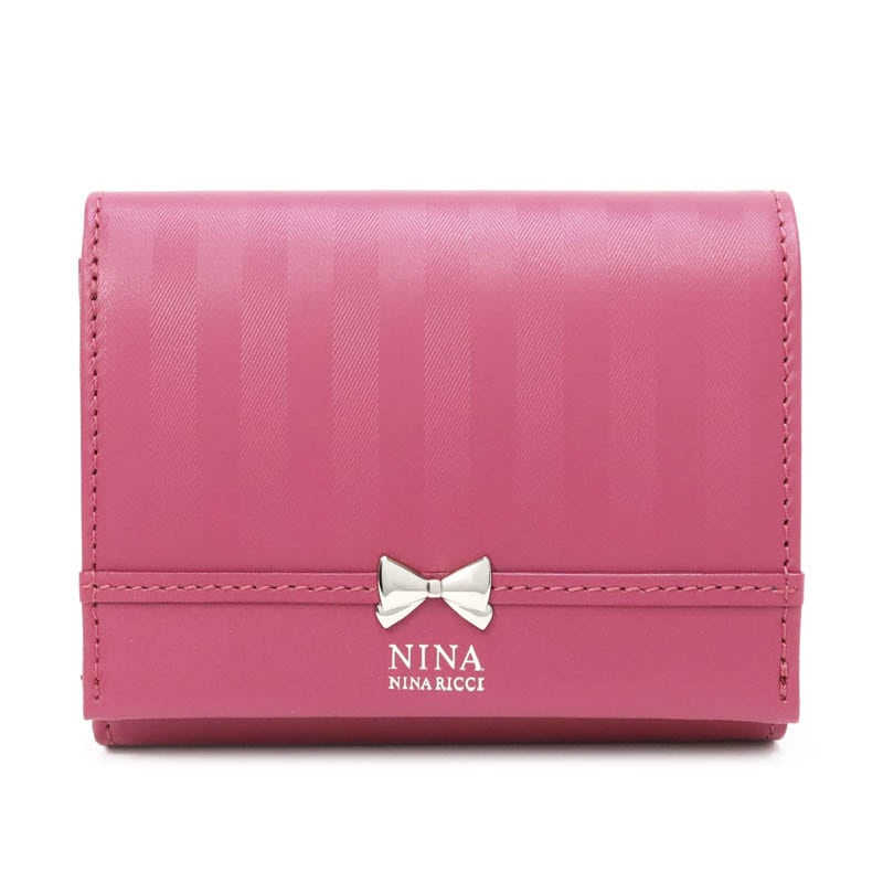 ニナ・ニナ リッチ】 ビュラン パース 2つ折り財布 ファスナー式小銭