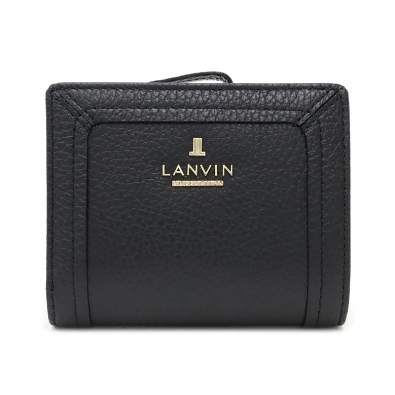 ランバン コレクション】 レジェ パース 2つ折り財布 外ファスナー