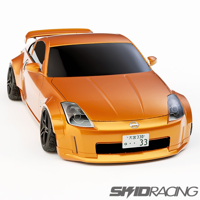 z33 フェアレディZ 前期 フロント リップスポイラー ハーフバンパー