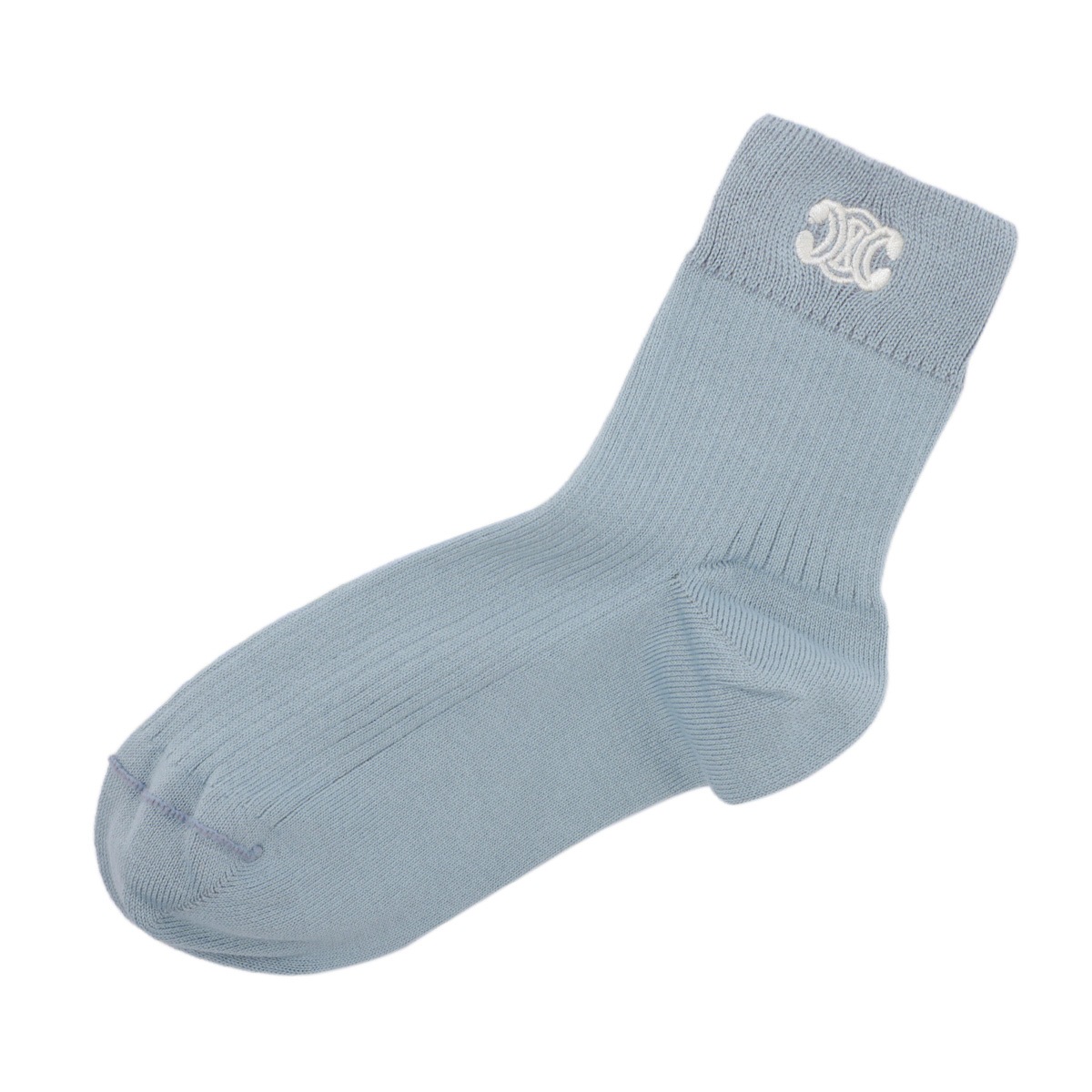 CELINE セリーヌ 靴下/ソックス/CHAUSSETTES TRIOMPHE【返品交換不可