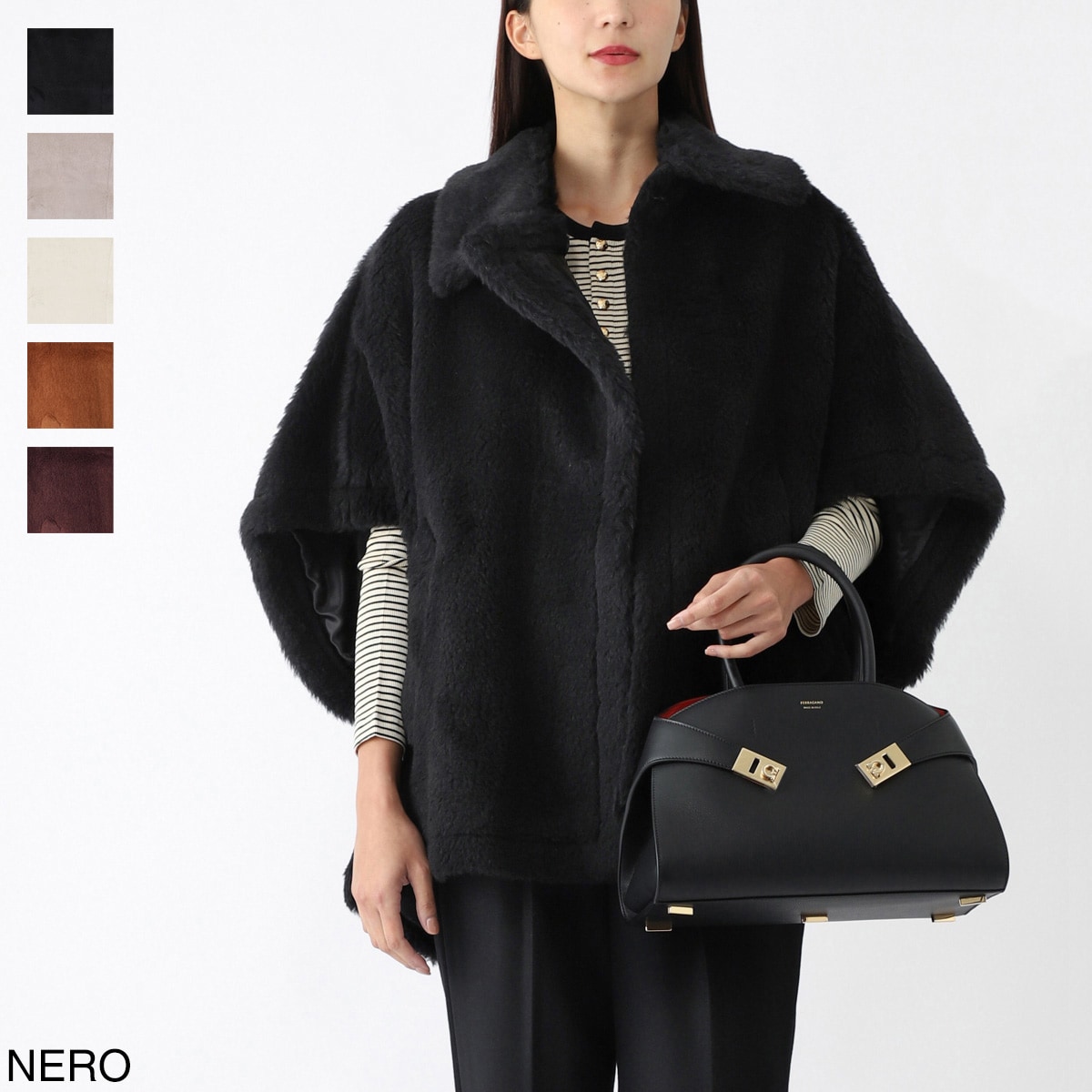 Max Mara マックスマーラ ボアジャケット/ボアブルゾン/TERRY【大きい