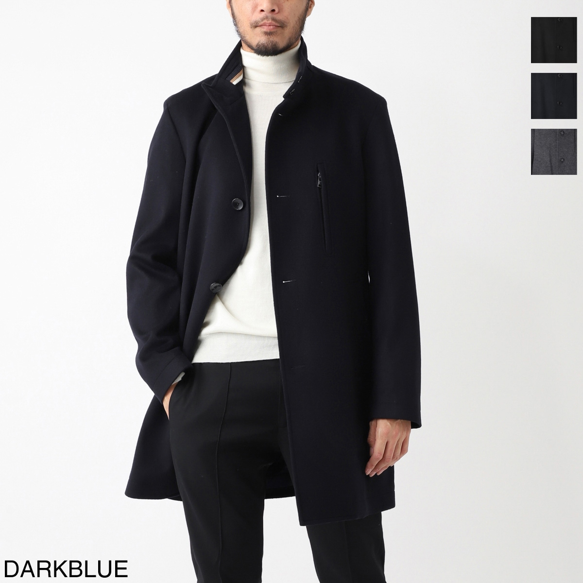 BOSS HUGOBOSS ボスヒューゴボス コート/H HIDE STANDUP【大きいサイズ